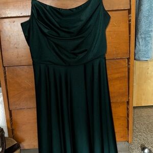 Emerald Green Dress